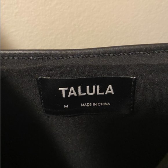 Aritzia Talula Faux Leather Dress - Picture 3 of 5